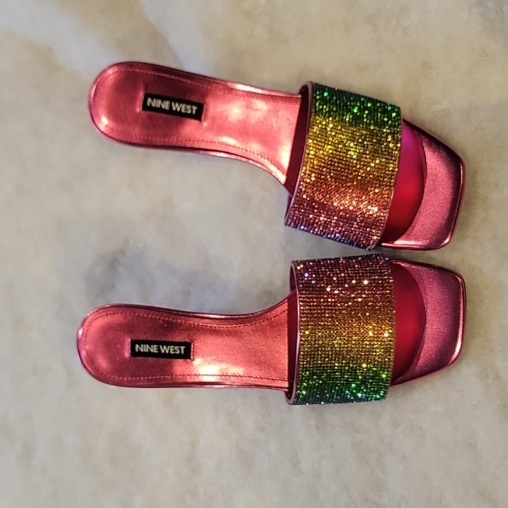Nine West Rhinestone sandals
